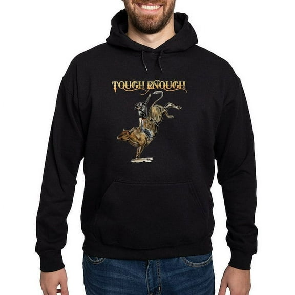 CafePress - Tough Enough Hoodie (Dark) - Pullover Hoodie, Classic, Comfortable Hooded Sweatshirt