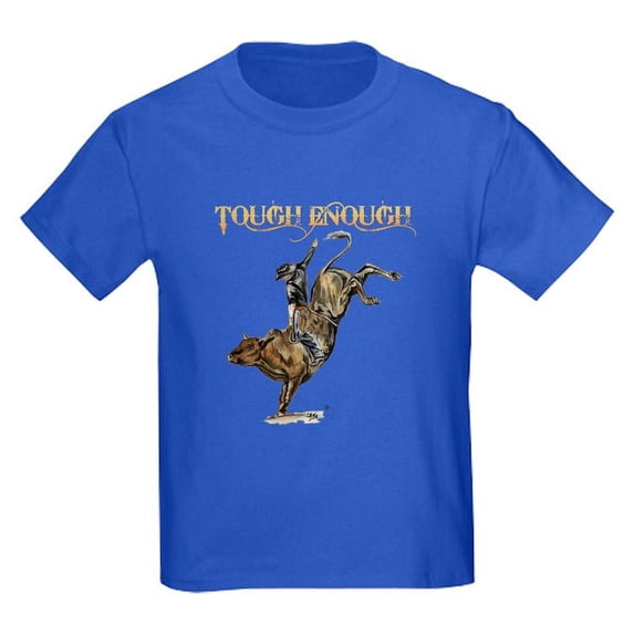 CafePress - Tough Enough T Shirt - Dark T-Shirt Kids XS-XL