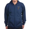 thumbnail image 1 of CafePress - Tough Enough Zip Hoodie (Dark) - Zip Hoodie, Classic Hooded Sweatshirt with Metal Zipper, 1 of 4