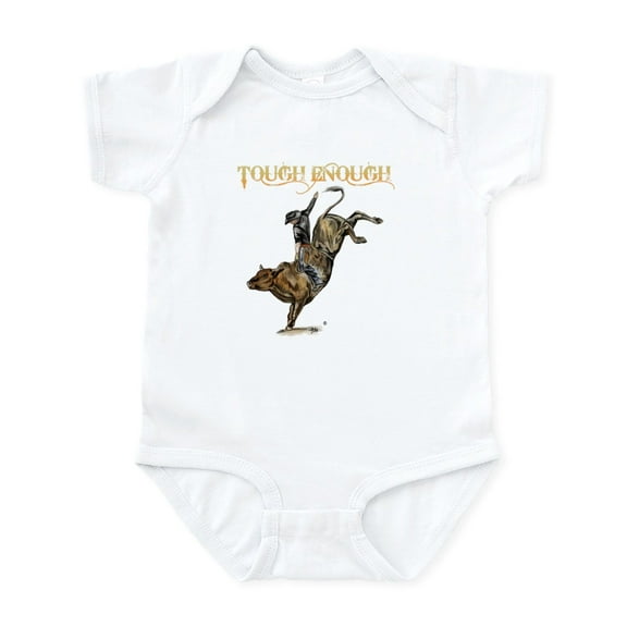 CafePress - Toughb Body Suit - Baby Light Bodysuit, Size Newborn - 24 Months