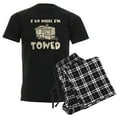 thumbnail image 1 of CafePress - Towed Trailer Men's Dark Pajamas - Men's Dark Loose Fit Cotton Pajama Set, 1 of 7