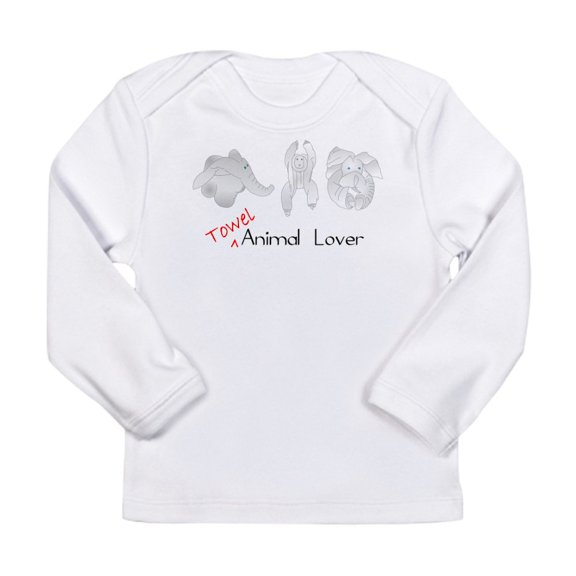 CafePress - Towel Animal Lover Long Sleeve Infant T Shirt - Long Sleeve Infant T-Shirt