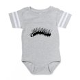 thumbnail image 1 of CafePress - Tr_Hairycaterpillar - Cute Infant Baby Football Bodysuit, 1 of 3