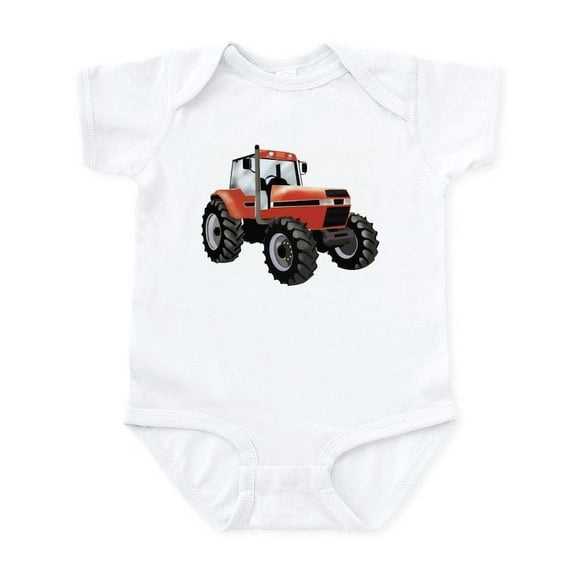 CafePress - Tractor Infant Bodysuit - Baby Light Bodysuit, Size Newborn - 24 Months