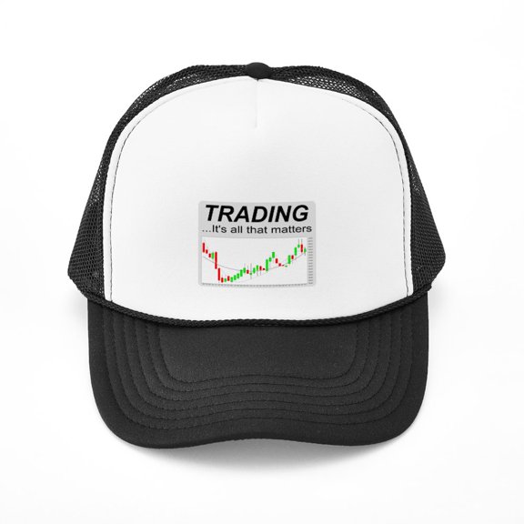 CafePress - Trading...Its All That Matters - Adjustable Unisex Printed Trucker Hat with Mesh Back