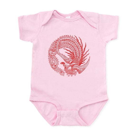 CafePress - Traditional Chinese Phoenix Infant Bodysuit - Baby Light Bodysuit, Size Newborn - 24 Months