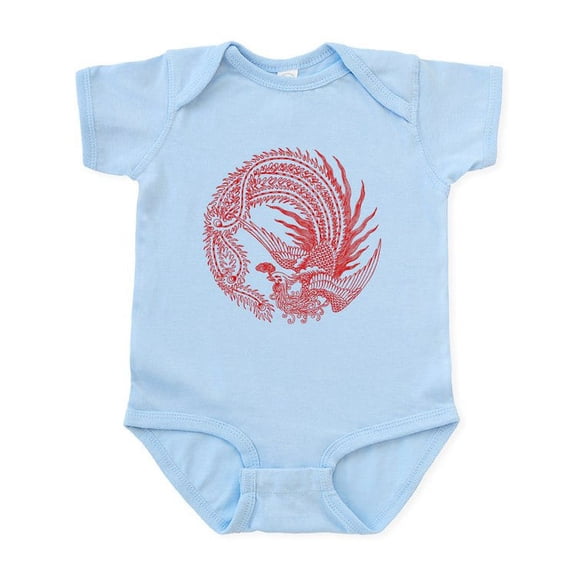 CafePress - Traditional Chinese Phoenix Infant Bodysuit - Baby Light Bodysuit, Size Newborn - 24 Months