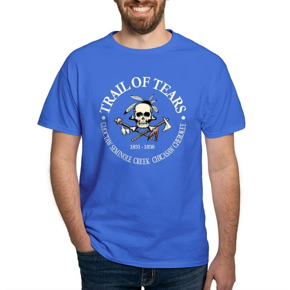 CafePress - Trail Of Tears T Shirt - Men's Classic Graphic Cotton T-Shirt