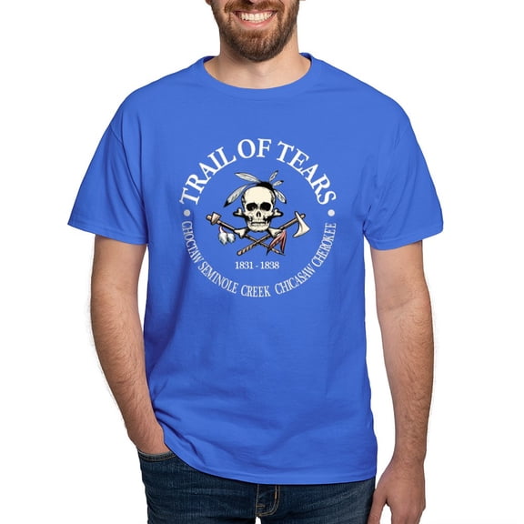 CafePress - Trail Of Tears T Shirt - Men's Classic Graphic Cotton T-Shirt
