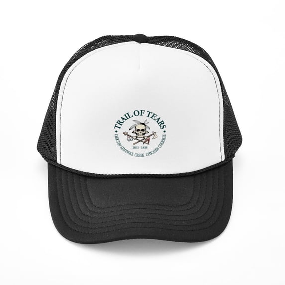 CafePress - Trail Of Tears - Adjustable Unisex Printed Trucker Hat with Mesh Back