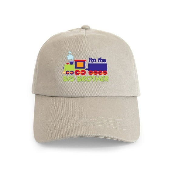 CafePress - Train Big Brother T Shirts Cap - Adjustable 100% Brushed Unisex Casual Cotton Baseball Cap, Beige, 1