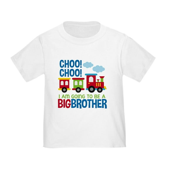 CafePress - Train Big Brother To Be T Shirt - Cute Toddler T-Shirt, 100% Cotton