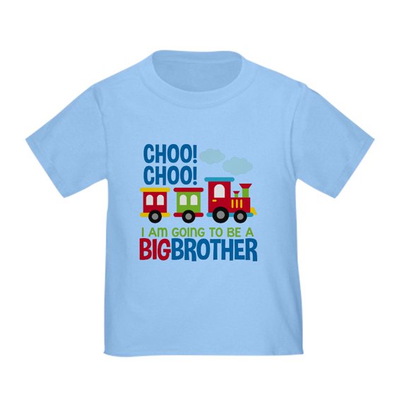 CafePress - Train Big Brother To Be T Shirt - Cute Toddler T-Shirt, 100% Cotton