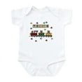 thumbnail image 1 of CafePress - Train With Bears Infant Bodysuit - Baby Light Bodysuit, Size Newborn - 24 Months, 1 of 4