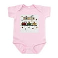 thumbnail image 1 of CafePress - Train With Bears Infant Bodysuit - Baby Light Bodysuit, Size Newborn - 24 Months, 1 of 4