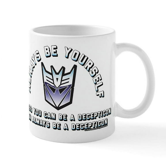 CafePress - Transformers Always Be A Decepti - 11 oz Ceramic Mug - Novelty Coffee Tea Cup