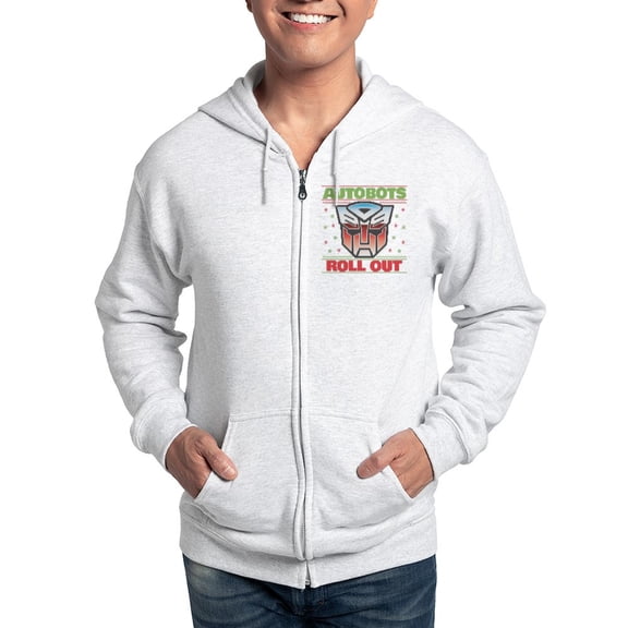 CafePress - Transformers Autobots Roll Out Zip Hoodie - Zip Hoodie, Classic Hooded Sweatshirt with Metal Zipper
