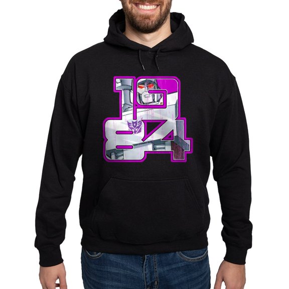 CafePress - Transformers Megatron 1984 Hoodie (Dark) - Pullover Hoodie, Classic, Comfortable Hooded Sweatshirt