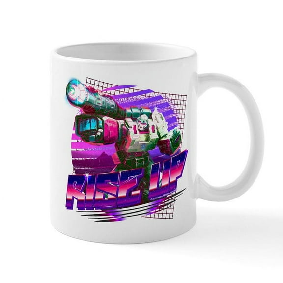 CafePress - Transformers Megatron Rise Up - 11 oz Ceramic Mug - Novelty Coffee Tea Cup