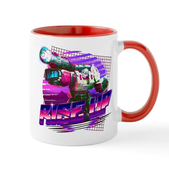 CafePress - Transformers Megatron Rise Up - 11 oz Ceramic Mug - Novelty Coffee Tea Cup
