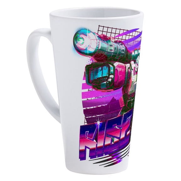 CafePress - Transformers Megatron Rise Up - 17 Oz White Ceramic Latte Mug