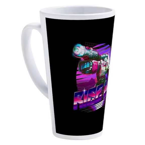 CafePress - Transformers Megatron Rise Up - 17 Oz White Ceramic Latte Mug