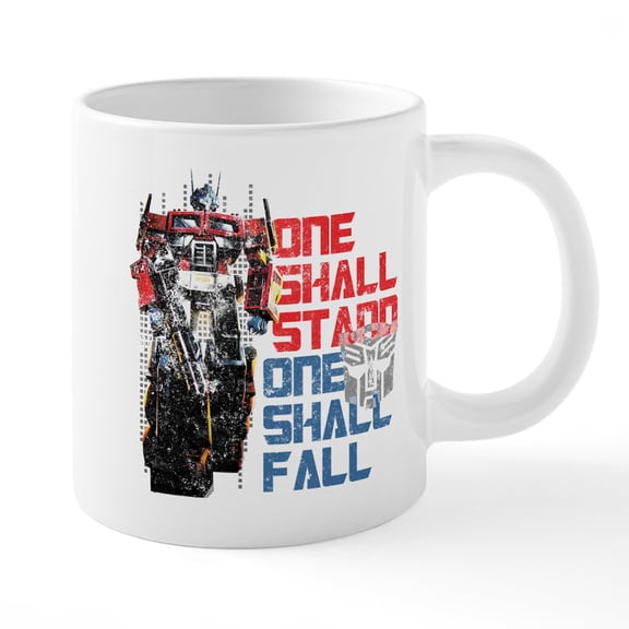 CafePress - Transformers One Shall Stan - 20 Oz White Ceramic Mega Mug