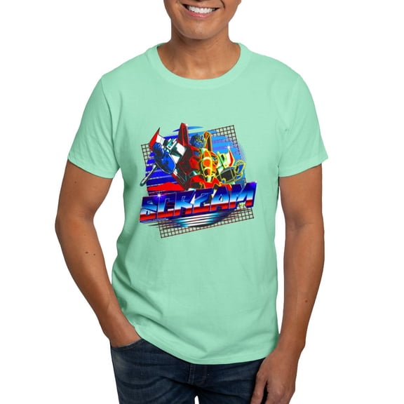 CafePress - Transformers Scream Dark T Shirt - Men's Classic Graphic Cotton T-Shirt