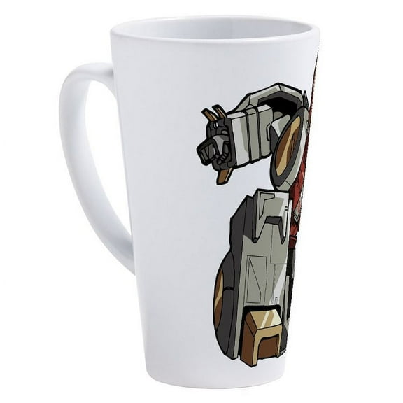 CafePress - Transformers Slag - 17 Oz White Ceramic Latte Mug