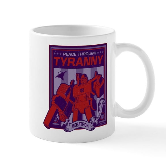 CafePress - Transformers Tyranny - 11 oz Ceramic Mug - Novelty Coffee Tea Cup