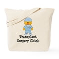 thumbnail image 1 of CafePress - Transplant Surgery Chick Tote Bag - Unisex Canvas Tote Bag, Beige, 1-Piece, 1 of 9