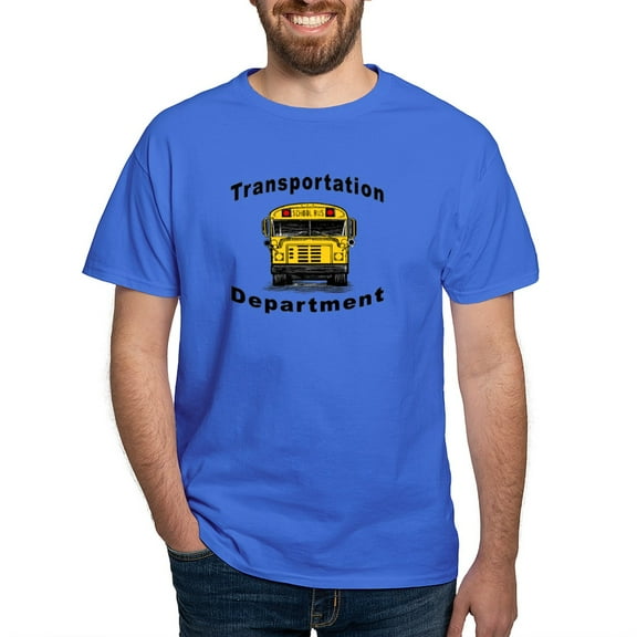 CafePress - Transportation Departmen T Shirt - Men's Classic Graphic Cotton T-Shirt