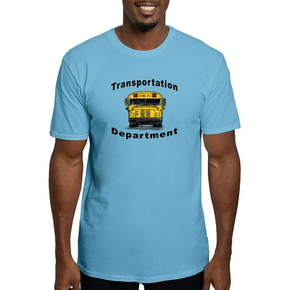 CafePress - Transportation Department Fitted T Shirt - Fitted T-Shirt, Vintage Fit Soft Cotton Tee