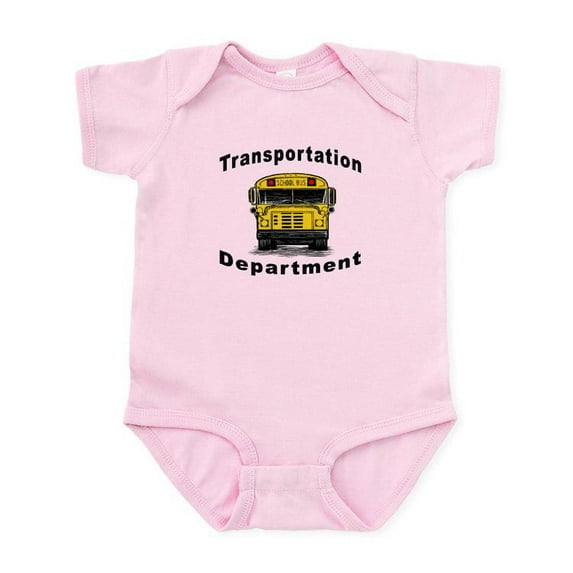 CafePress - Transportation Department Infant Bodysuit - Baby Light Bodysuit, Size Newborn - 24 Months
