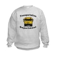 thumbnail image 1 of CafePress - Transportation Department Kids Sweatshirt - Kids Sweatshirt, Youth Crew Neck Sweatshirt, 1 of 4