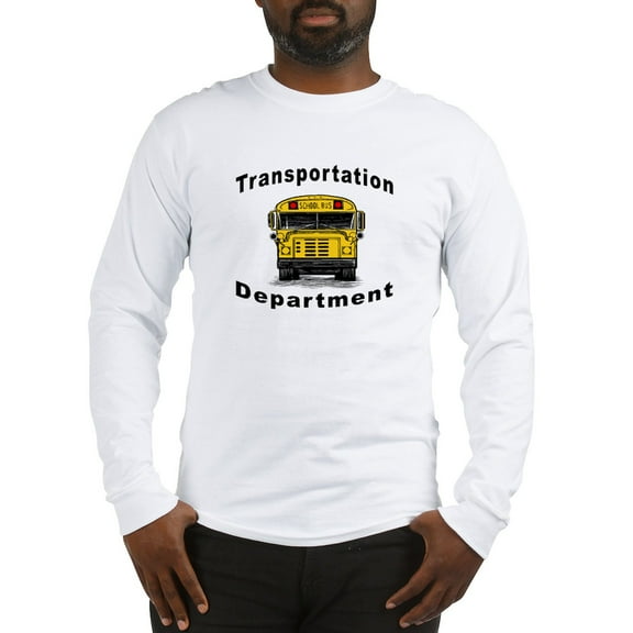 CafePress - Transportation Department Long Sleeve T Shirt - Unisex Cotton Long Sleeve T-Shirt