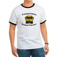 thumbnail image 1 of CafePress - Transportation Department Ringer T - 100% Cotton Ringed T-Shirt, 1 of 4