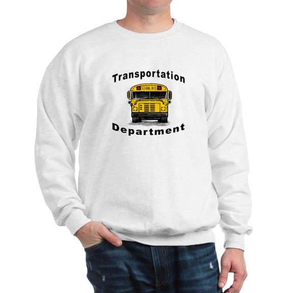 CafePress - Transportation Department Sweatshirt - Crew Neck Sweatshirt