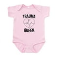 thumbnail image 1 of CafePress - Trauma Queen Baby Light Bodysuit - Baby Light Bodysuit, Size Newborn - 24 Months, 1 of 4