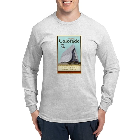 CafePress - Travel Colorado Long Sleeve T Shirt - Unisex Cotton Long Sleeve T-Shirt