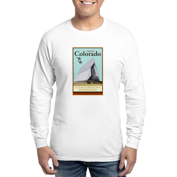 CafePress - Travel Colorado Long Sleeve T Shirt - Unisex Cotton Long Sleeve T-Shirt