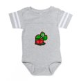 thumbnail image 1 of CafePress - Trawberry Friends... - Cute Infant Baby Football Bodysuit, 1 of 3