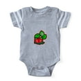 thumbnail image 1 of CafePress - Trawberry Friends... - Cute Infant Baby Football Bodysuit, 1 of 3
