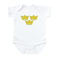 thumbnail image 1 of CafePress - Tre Kronor Body Suit - Baby Light Bodysuit, Size Newborn - 24 Months, 1 of 4