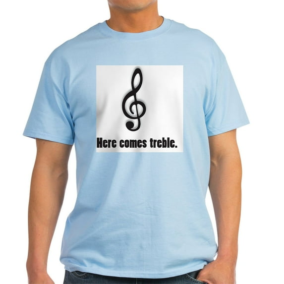 CafePress - Treble Light T Shirt - Men's Classic Graphic T-Shirt