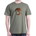 thumbnail image 1 of CafePress - Tree Circle Art 2 Black T Shirt - Men's Classic Graphic Cotton T-Shirt, 1 of 4