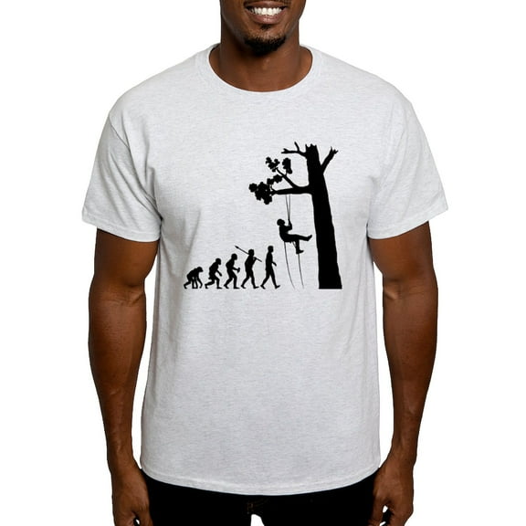 CafePress - Tree Climbing Light T Shirt - Men's Classic Graphic T-Shirt