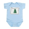 thumbnail image 1 of CafePress - Tree In Oregon Infant Bodysuit - Baby Light Bodysuit, Size Newborn - 24 Months, 1 of 4