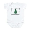 thumbnail image 1 of CafePress - Tree In Oregon Infant Bodysuit - Baby Light Bodysuit, Size Newborn - 24 Months, 1 of 4