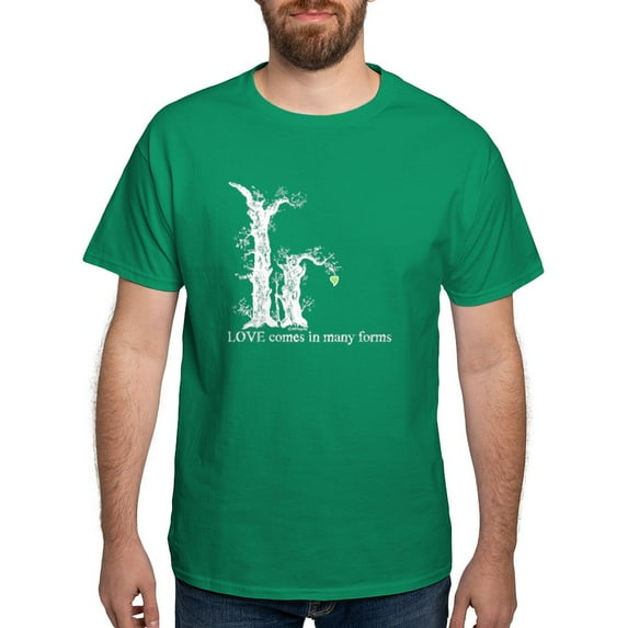 CafePress - Tree Lovers Dark T Shirt - Men's Classic Graphic Cotton T-Shirt